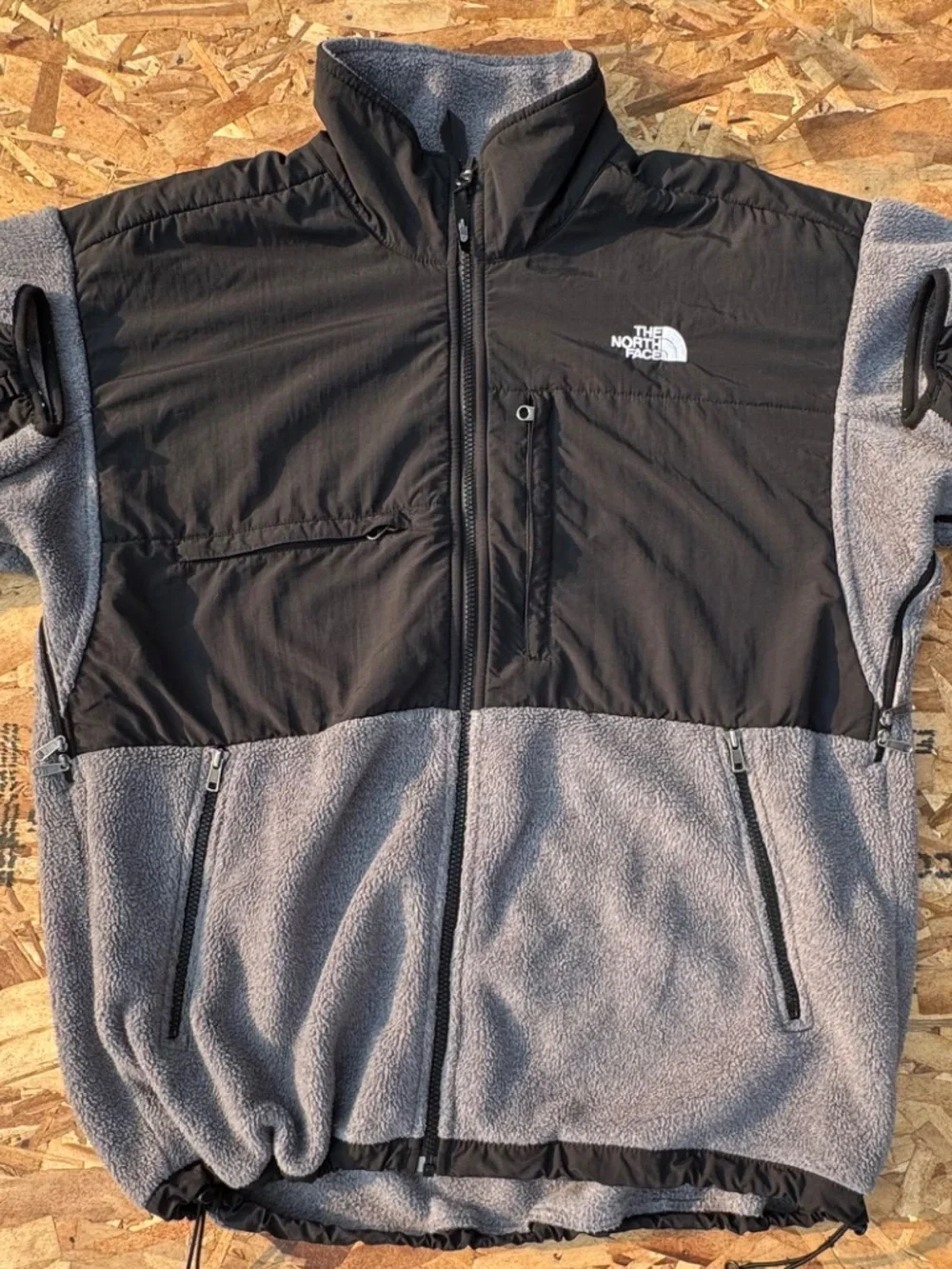 Vintage 90’s The North Face Jacket Men’s Size XL Gray Denali Fleece Polartec